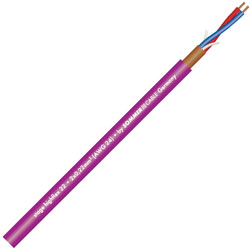 Sommer Cable 200-0008 Microphone Cable Violet Sheath 24 AWG