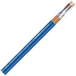 Sommer Cable 200-0552 Microphone Cable 2x2x0.22mm² Blue 24 AWG