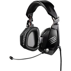 Mad Catz® MCB4340300C2/02/1 F.R.E.Q.™ 5 Stereo Gaming Headset - Gloss Black