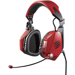 Mad Catz® MCB434020013/02/1 F.R.E.Q.™ 7 Surround Gaming Headset For PC - Red