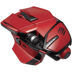 Mad Catz® MCB437150013/04/1 M.O.U.S.™ 9 Wireless Gaming Mouse - Red