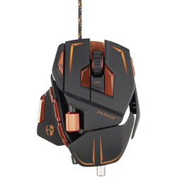 Mad Catz® MCB437130002/04/1 M.M.O. 7 Gaming Mouse For PC And Mac - Orange