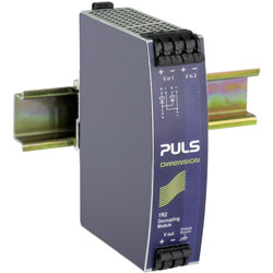 PULS YR2.DIODE Dimension DIN Rail Redundancy Module 2 x 10A Inputs 40A Output