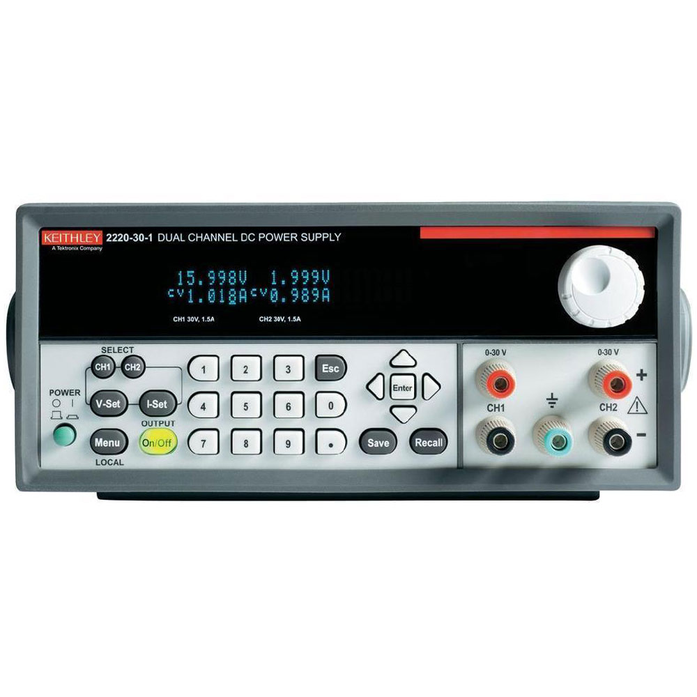 Keithley 2220-30-1 Programmable Dual Channel DC Power Supply 
