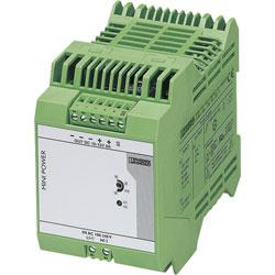 Phoenix Contact 2866297 MINI-PS-100-240AC DIN Rail Power Supply 10-15VDC 8A 100W