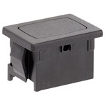 Marquardt 203.007.013 Rocker Switch Blanking Plug for 1800 Series Black