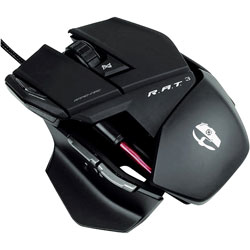 Mad Catz® MCB4370300B2/04/1 R.A.T. 3 Wired Gaming Mouse 3500dpi (Black)
