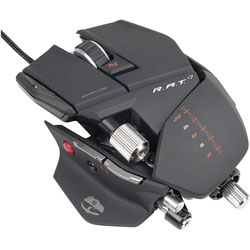 Mad Catz® MCB4370800B2/04/1 R.A.T. 7 Wired Gaming Mouse 6400dpi (Black)