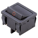Marquardt 1804.2102 6A IP40 Rocker Switch DPDT On-On Solder Pins