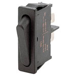Marquardt 1901.1101 6A Rocker Switch SPST On-Off Faston White 21mm