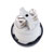 RAFI 110001001.0205 Pushbutton Raised 1 x Off/(On) 750mA 250V AC White Screw