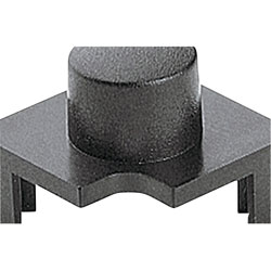 Marquardt 827.100.021 Key Cap Compatible with Series 6425 Dark Gray 14.4mm