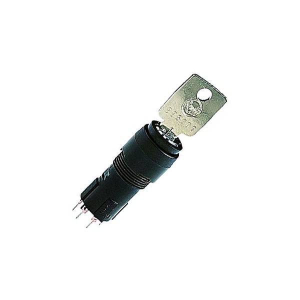 Rafi 1.10.119.617 Priority Switch Round 4posn. 100mA 35V 3x 90° Black