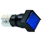 Rafi 1.15.108.276/0000 Pushbutton Square Flat 1 x Off/(On) 4A 250V 10pk