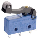 Marquardt 1050.6702 Microswitch 250V AC 5A SPDT Momentary Lever Faston