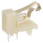 Marquardt 1010.6002 Momentary Microswitch 2A SPDT Spring Lever Bent PCB 1.05N