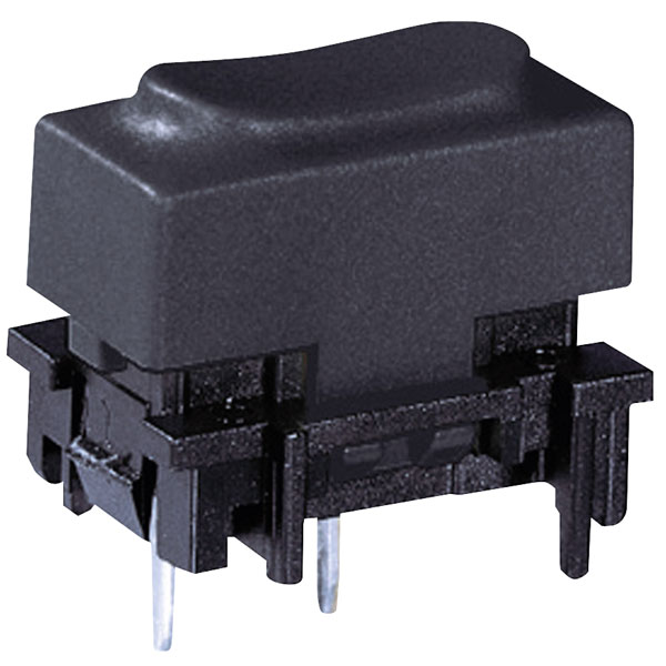  6450.0005 Narrow Key Switch 100mA 28V SPNO with Anthracite Cap