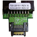 Freescale CWH-GTP-A2J22-YE CodeWarrior Gigabit TAP Aurora 22 COP/JTAG Adaptor