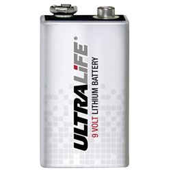 Ultralife Lithium 9 V-Block 9V/PP3 battery Lithium Ultralife 1200mAh 9V (1pc)