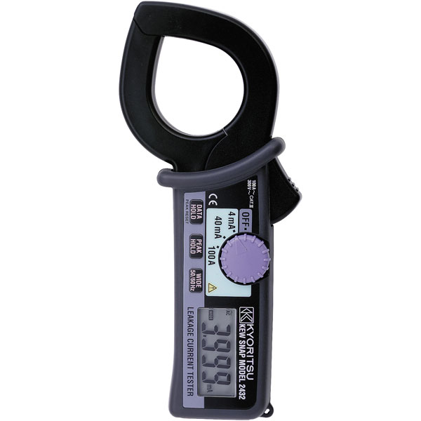 Kyoritsu KEW 2432 Current Clamp 4000 Counts LCD CAT III 300V