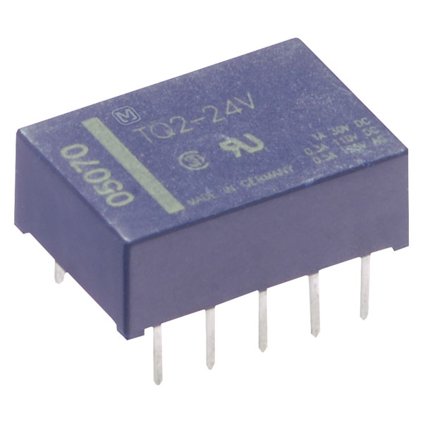  TQ2-L2-5V 1A 5VDC DPDT 2 Coil Latching PCB Signal Relay Low Profile
