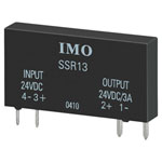 Slim Line Ssr, Interface Plug-in Relay/pcb, 24vdc Input, 24vdc 3a Load