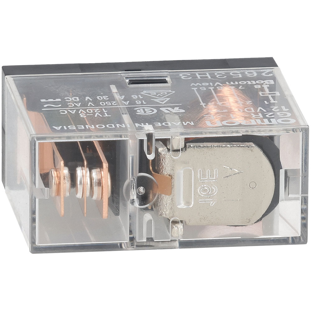 Omron Relais G2RL-1-E 12VDC – 16A, 1 Wechsler (SPDT), 8-Pin Für Schaltungen