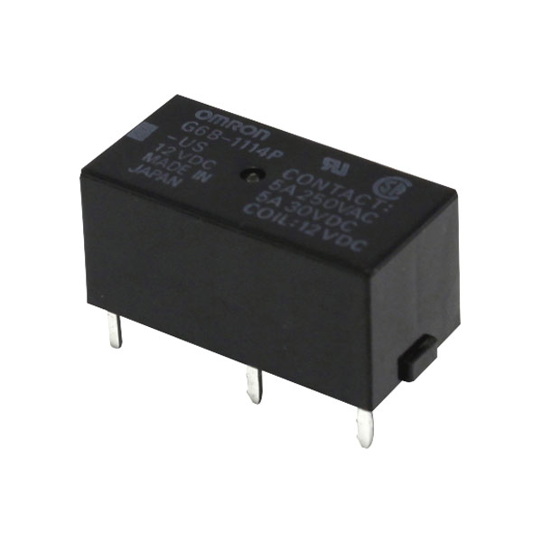 Omron G6B-1114P-US-12DC SPNO PCB Relay 5A 12VDC | Rapid Online