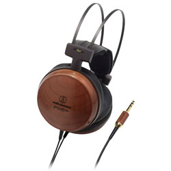 Audio Technica Hi-Fi Headphones Black, Brown