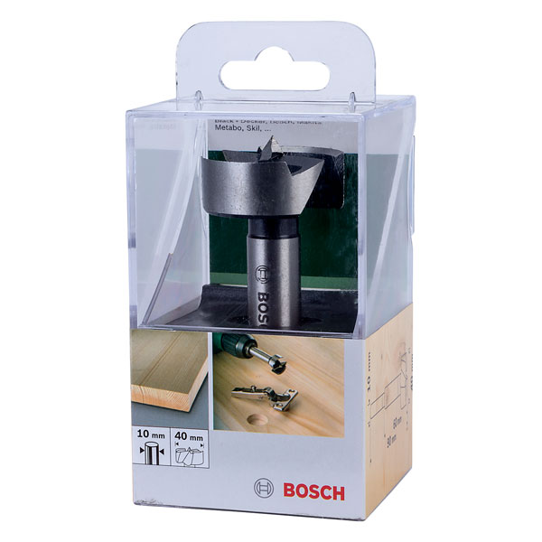Bosch 2609255291 Forstner Bit 40 x 90mm Straight Shank