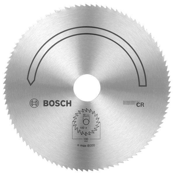 Bosch 2609256824 Circular Saw Blade CR Softwood 150x16x2mm 100 Teeth