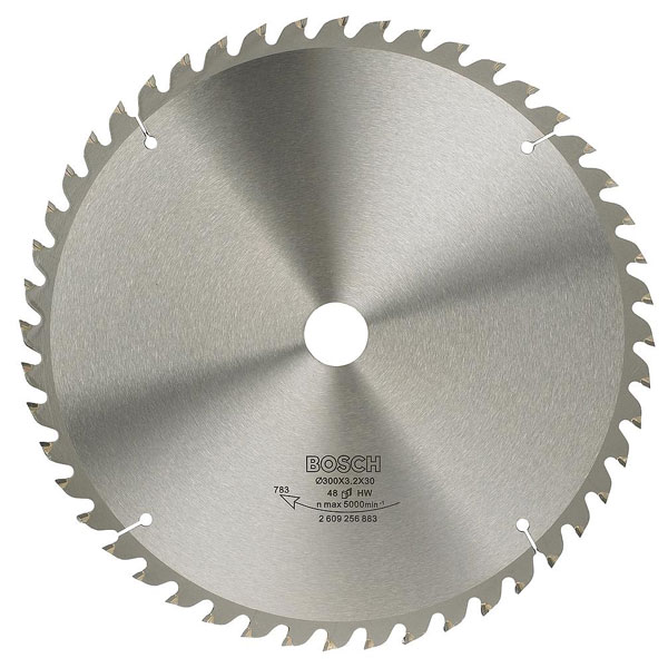 Bosch 2609256883 Circular Saw Blade TCT Precision 300x30x3.2mm 48 Teeth ...