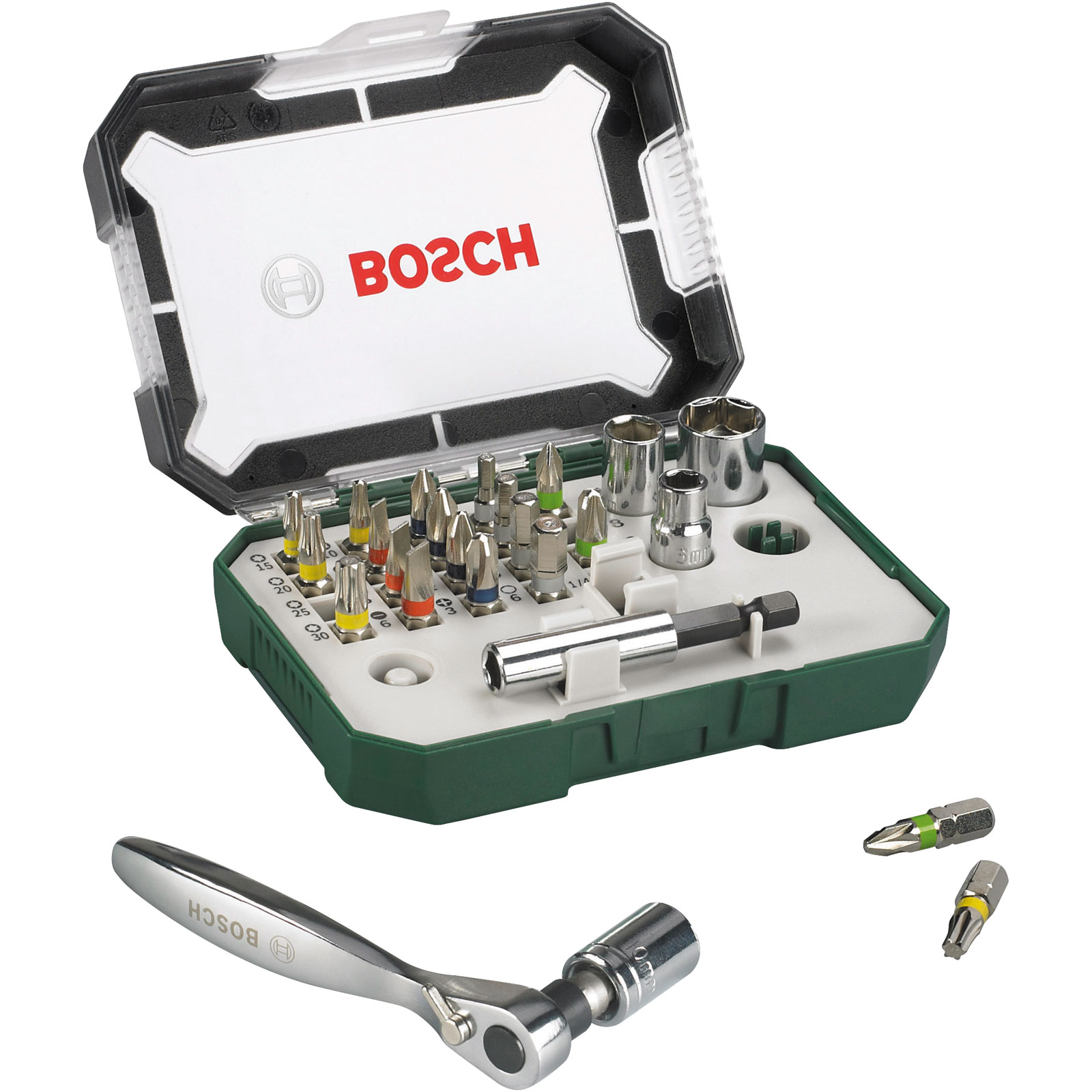 Bosch Clic-Change 7-Piece Screwdriving Bit Set With Chuck – CC60392 (USA Made)