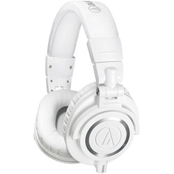 Audio Technica ATH-M50xWH Studio Headphones White