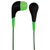 Hama In-Ear Stereo Earphones Neon, Green