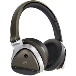 Creative Labs Aurvana Gold Active Noise-Cancelling Bluetooth Headphones with NFC