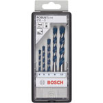 Bosch 2608588165 Carbide Twist Drill Concrete Set Straight Shank 4 to 8mm 5-pcs