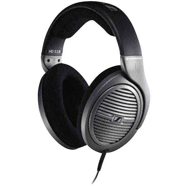 Sennheiser Hd 518 HiFi Headphones Rapid Online