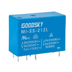 Good Sky MI-SS-212L 12V 5A DPDT Relay