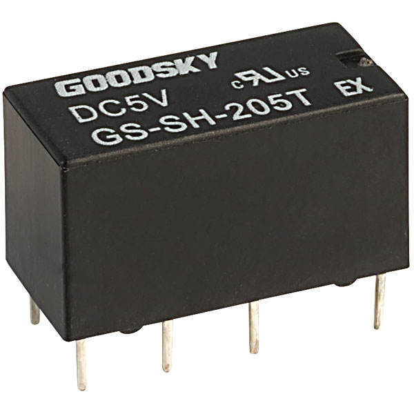  GS-SH-205T 5V DPDT Subminiature Relay