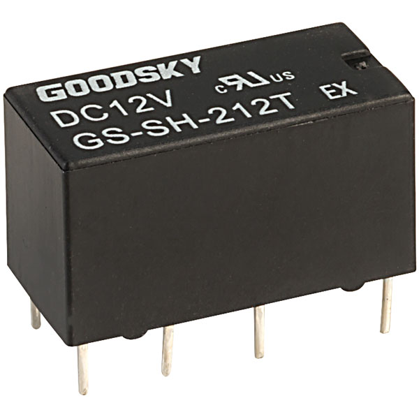  GS-SH-212T Subminiature Relay 12V DPDT