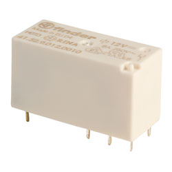 Finder 41.52.9.012.0010 12V Relay (Low Profile) DPDT 8A 41.52