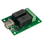 Devantech USB-RLY02 2 Channel 16A Relay Board Controlled Via USB