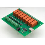 Devantech USB-OPTO-RLY816 8 Channel 16A Opto-Isolated Relay Board Via USB