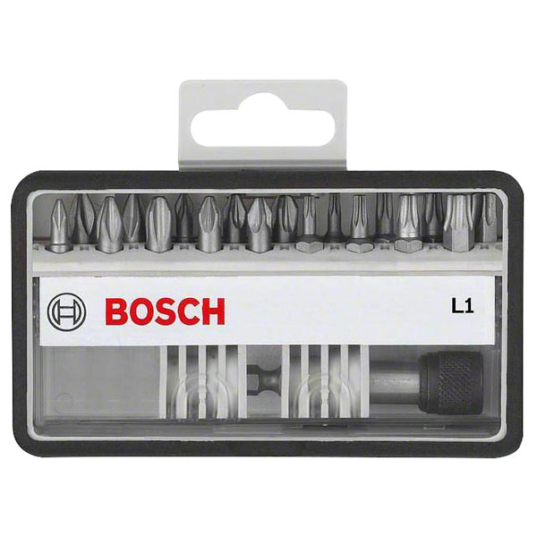 Bosch 2607002568 19Piece Extra Hard Screwdriver Bit Set Rapid Online