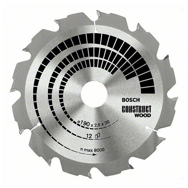 Bosch 2608640636 Circular Saw Blade Construct Wood 235x30/25x2.8mm...