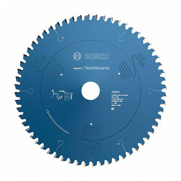 Bosch 2608642494 Mitre Saw Blade Expert for Multimaterial 250x30x2.4mm