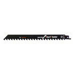 Bosch 2608650971 Sabre Saw Blade S1141HM TC Abrasive Mtrl. 225x1.25mm 3TPI 2-pk