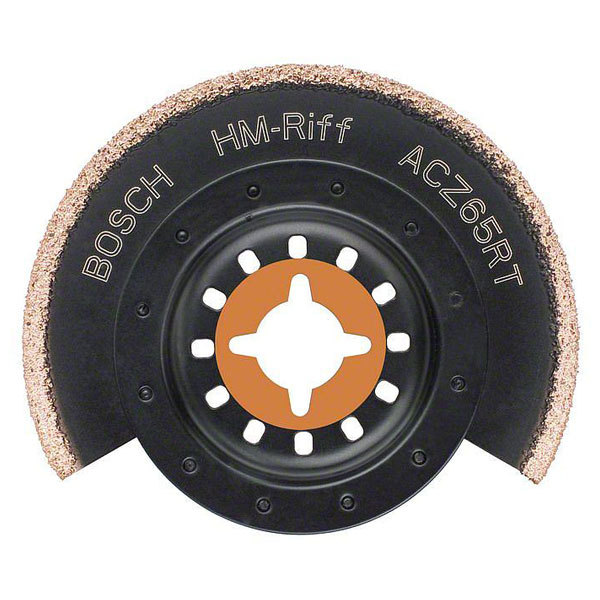 Bosch 2608661692 Multi-tool Blade ACZ 65 RT Carbide Segment Abrasi...