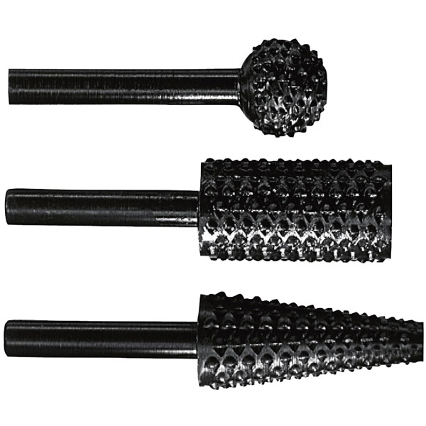 Bosch 2609255302 Wood Rasp Set Shank Ø6mm 3-pcs